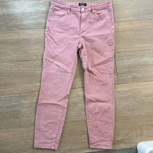Buffalo pink slim fit stretch jeans size 8